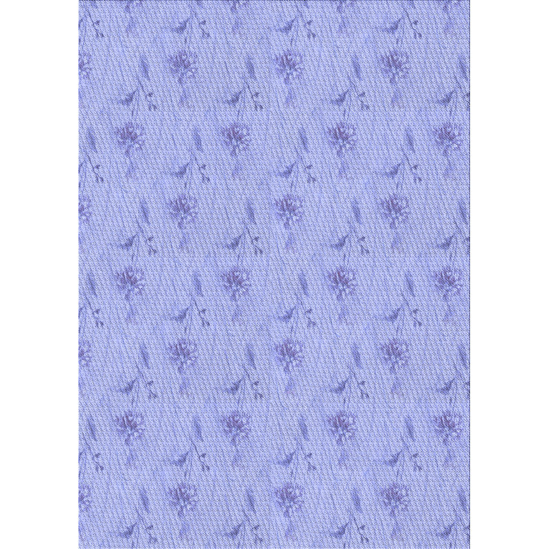 East Urban Home Yates Floral Wool Blue Area Rug Wayfair