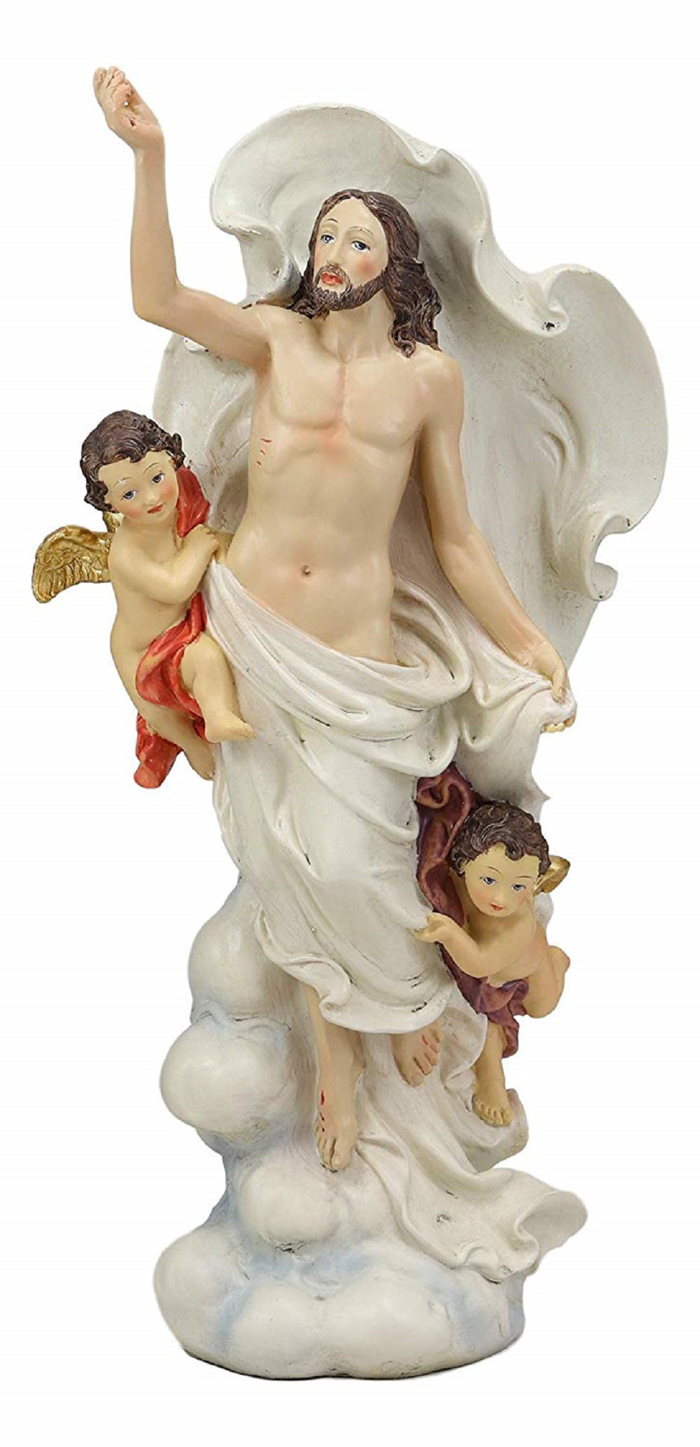 ascension outdoor and living center on Winston Porter Jonesville Christian Catholic Ascension Of Christ Figurine Wayfair