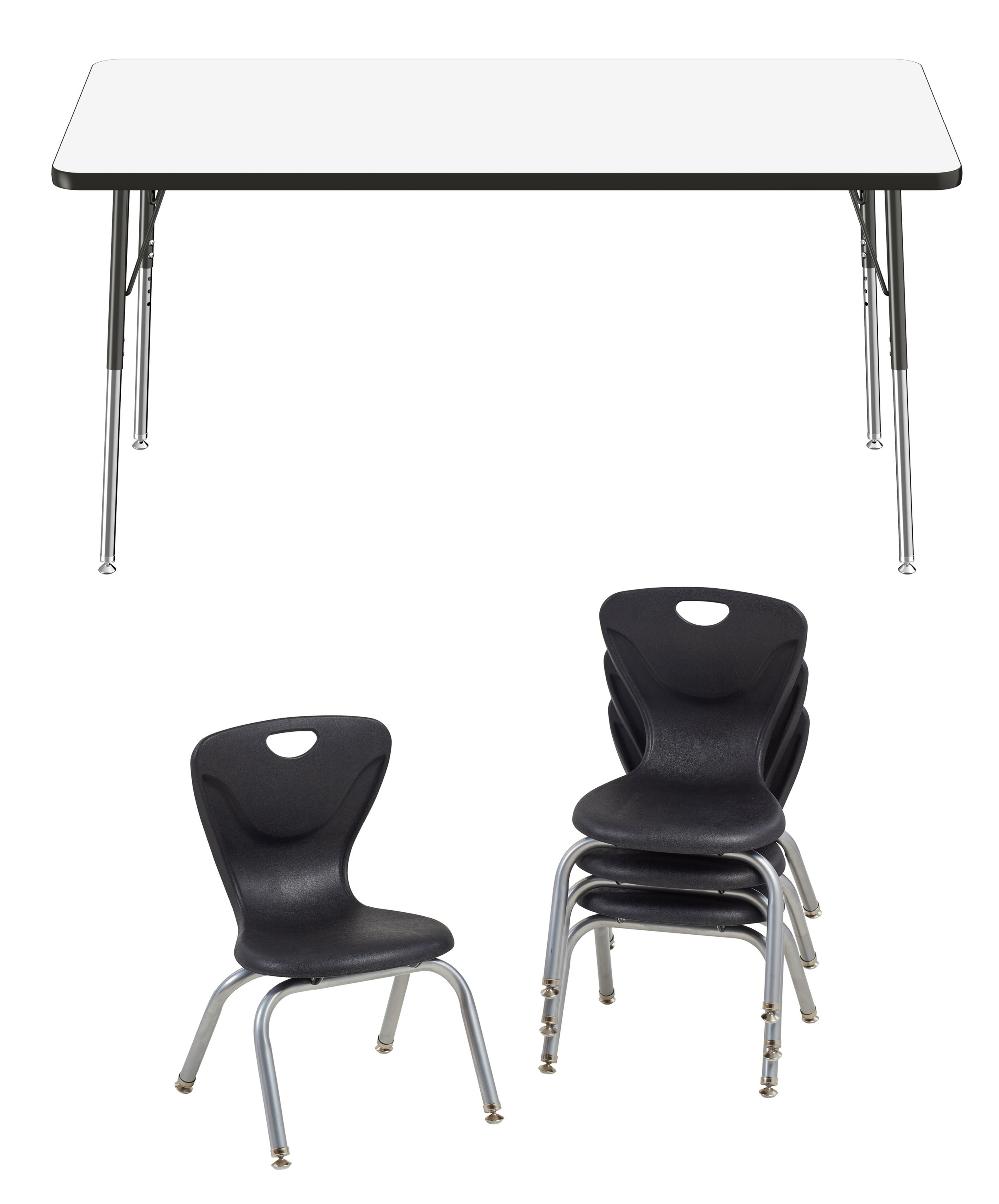 dry erase table and chairs
