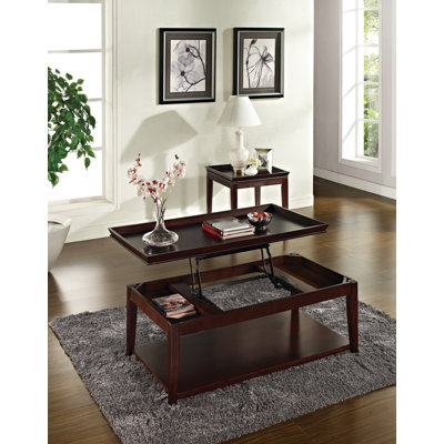 Lucier Lift Top Coffee Table with Storage