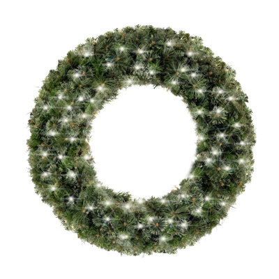 Lighted Wreath