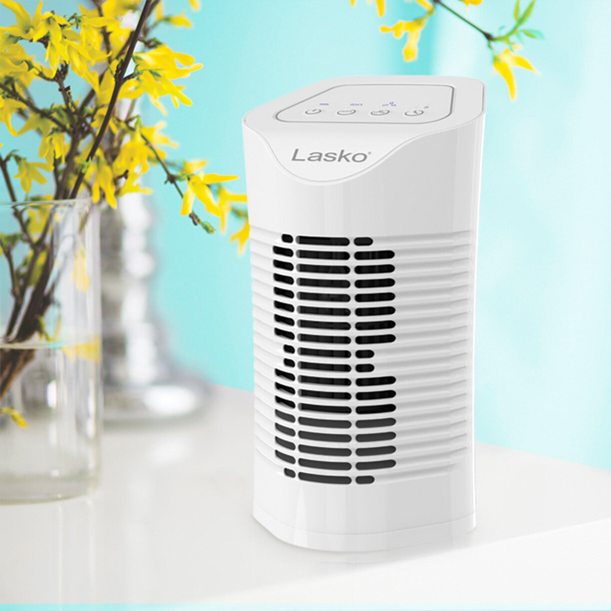 Lasko Desktop Air Purifier With 3 Stage Air Cleaning System Reviews Wayfair