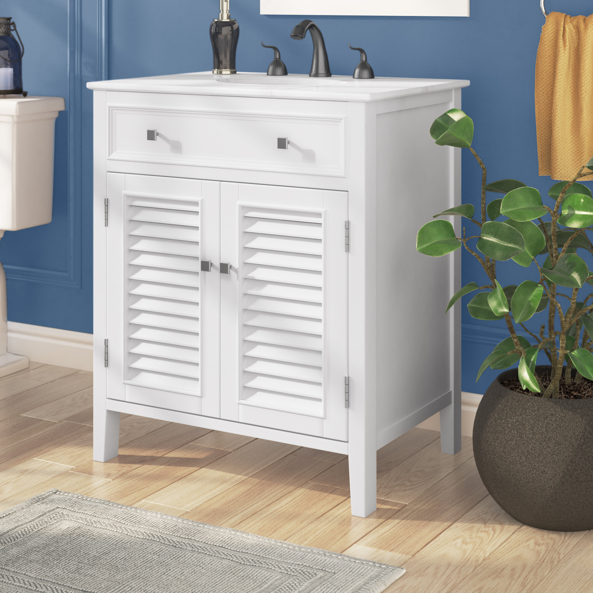 Andover Mills Miltonsburg 30 Single Bathroom Vanity Set Reviews Wayfair