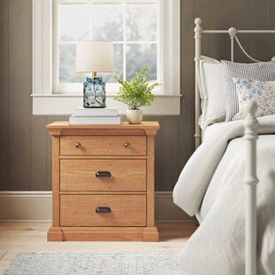 Farmhouse Rustic Light Wood Nightstands Birch Lane