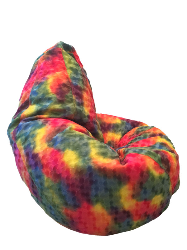 Fuzzy Tie Dye Bean Bag Chair Fuzzy Tie Dye Bean Bag Chair