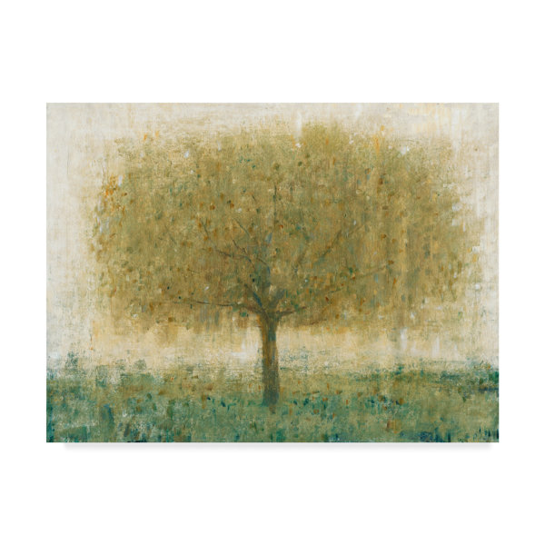 East Urban Home Summer Day Tree I Acrylic Painting Print On