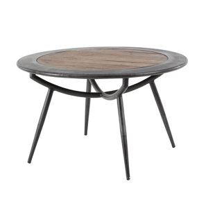 Hailes Rustic Round Coffee Table by Bloomsbury Market