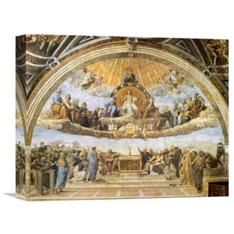Global Gallery Dispute At The Eucharist By Raphael Painting