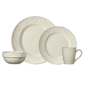 Northport 16 Piece Dinnerware Set, Service for 4