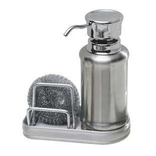 Soap Pump And Sponge Caddy Wayfair Duff Soap Dispenser And Sponge Caddy