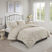 Chantilly Damask Pattern Luxurious Duvet Cover Sets Reversible Bedding Sets LW 