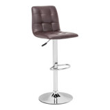 Sachiko Adjustable Height Bar Stool by Orren Ellis