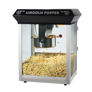 8 Oz. Lincoln Antique Popcorn Machine