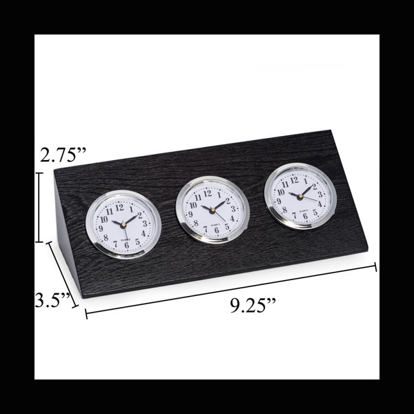 Alcott Hill Desktop Clock Wayfair