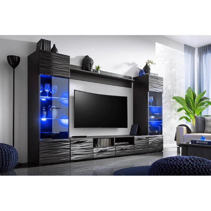 Orren Ellis Priebe Entertainment Center For Tvs Up To 75