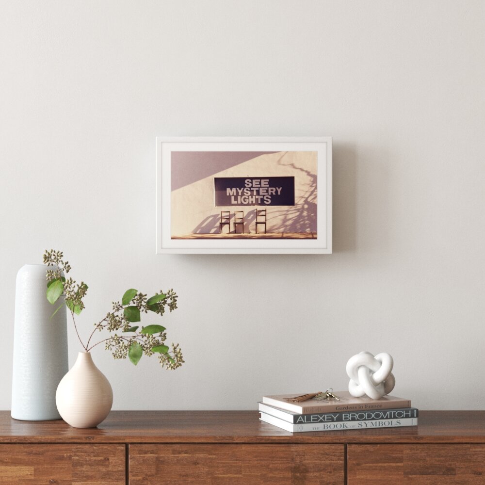 Mercury Row® See Mystery Lights by Ann Barnes - Picture Frame Print ...