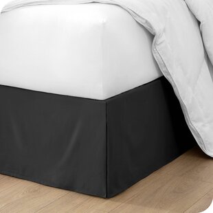 Solid Ruffle Split Corner Bed Skirt 630 TC Cotton Color Size Drop Length 17" 18" 