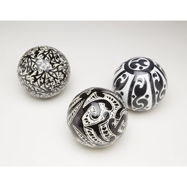 Sphere Decorative Ball Sets Wayfair