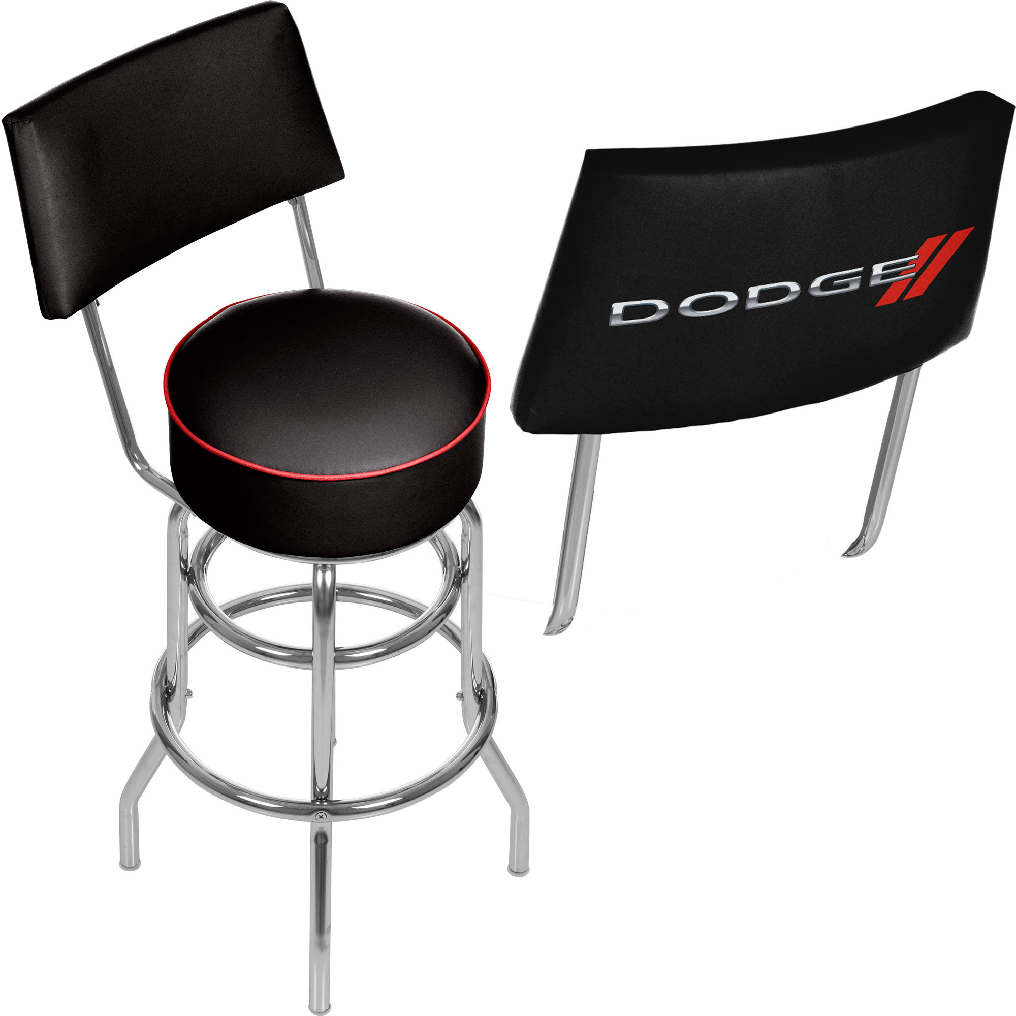 Trademark Global Dodge Logo 31 Swivel Bar Stool Wayfair