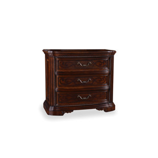 Go to store & view more images Evelyn 3 Drawer Nightstand by Astoria Grand