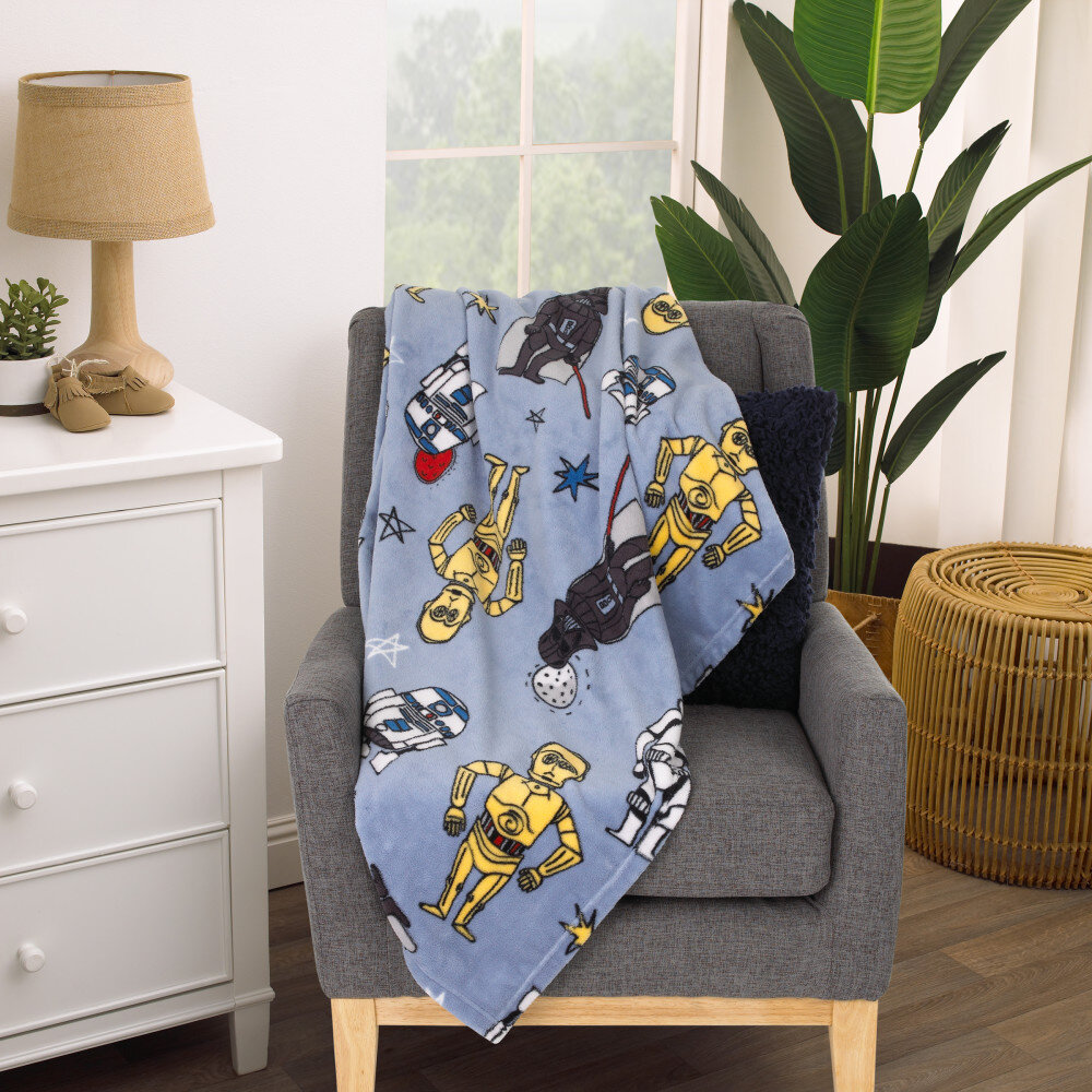 Star Wars Rule The Galaxy Baby Blanket Wayfair