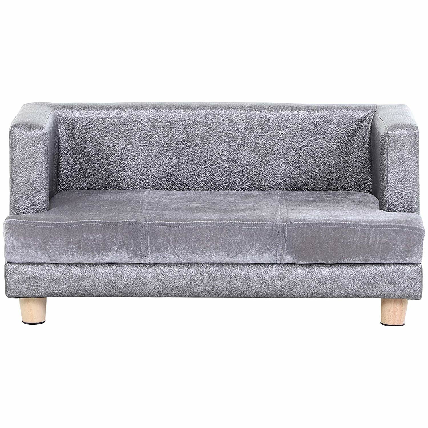 grey dog sofa bed