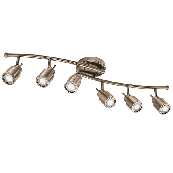 Lithonia Lighting 6 Light Fixed Track Kit Reviews Wayfair Lithonia Lighting 6 Light Fixed Track