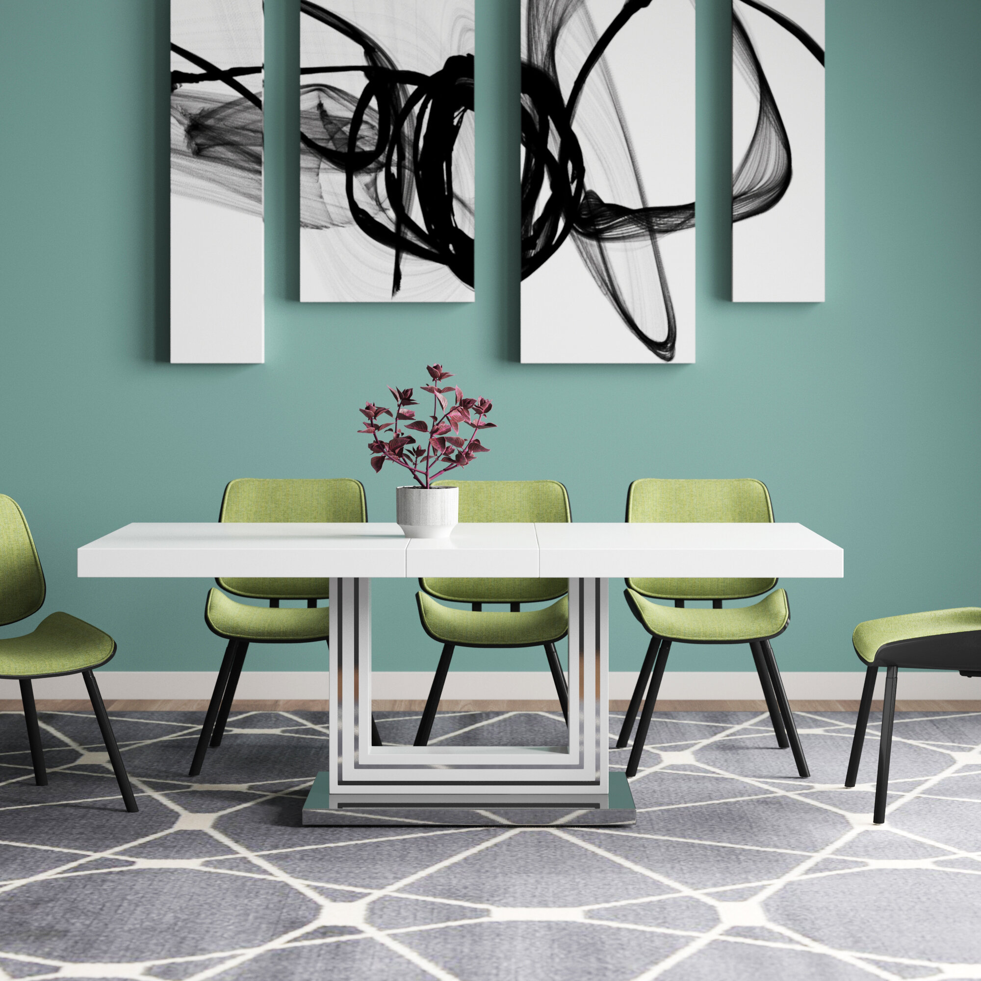 bombelli modern dining table