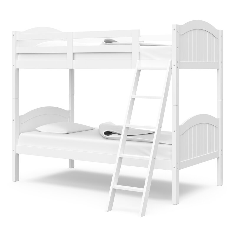 wayfair bunk beds white