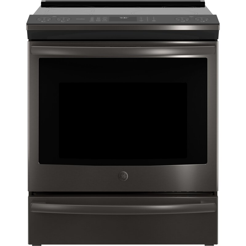 Ge Profile 30 5 3 Cu Ft Slide In Electric Range Reviews Wayfair