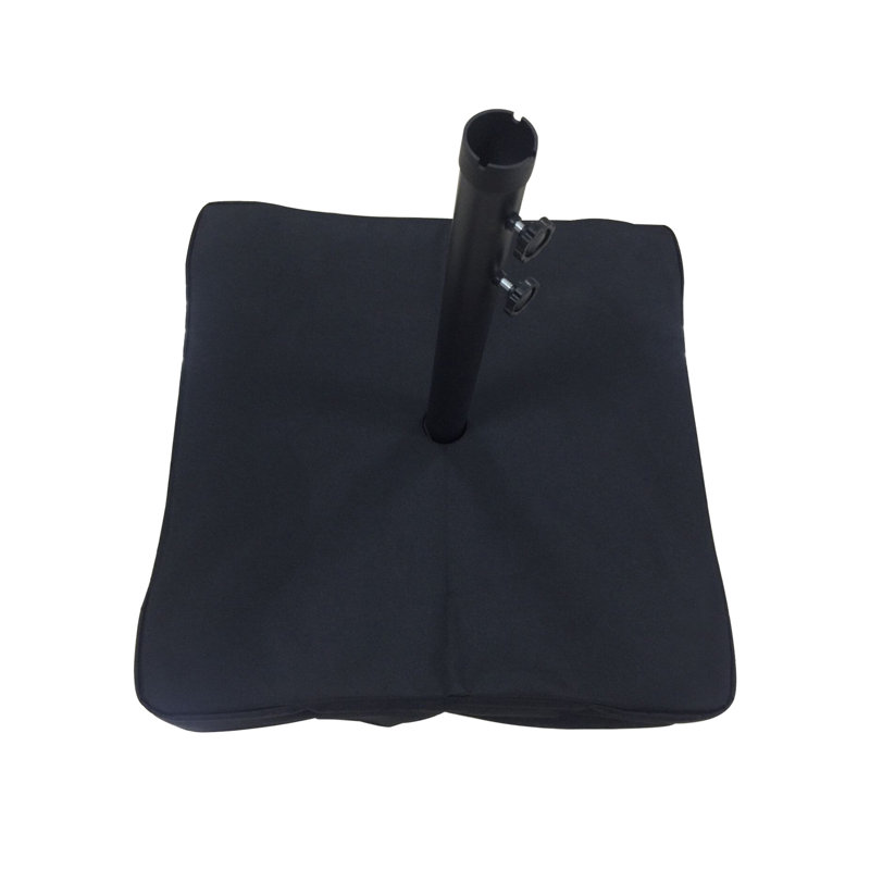 Freeport Park Outdoor Umbrella Stand W Easy Rolling Base Heavy Duty Universal Design For Weighted Commercial Patio Deck Big Mobile Sun Shade W Hidden Wheels Bronze Black Sandstone Wayfair Ca