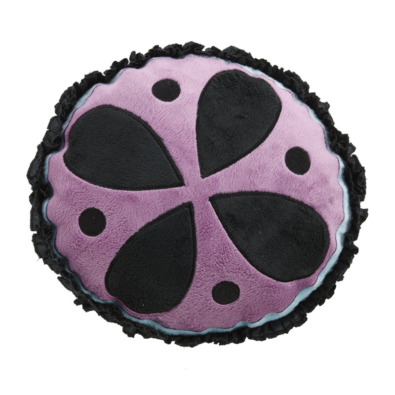 One Grace Place Magical Michayla Letter PillowS Purple and Turquoise Black