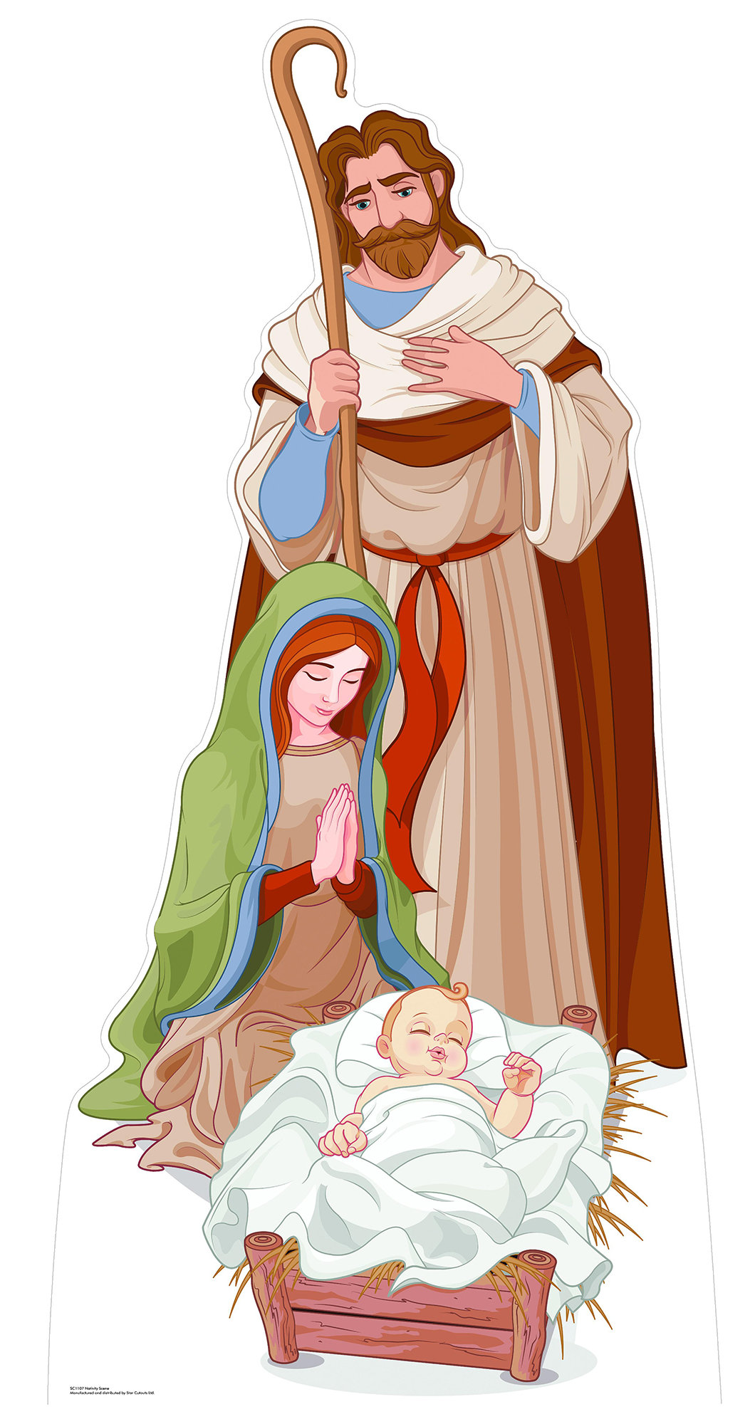 Star Cutouts Nativity Scene Cardboard Standup Wayfair Canada