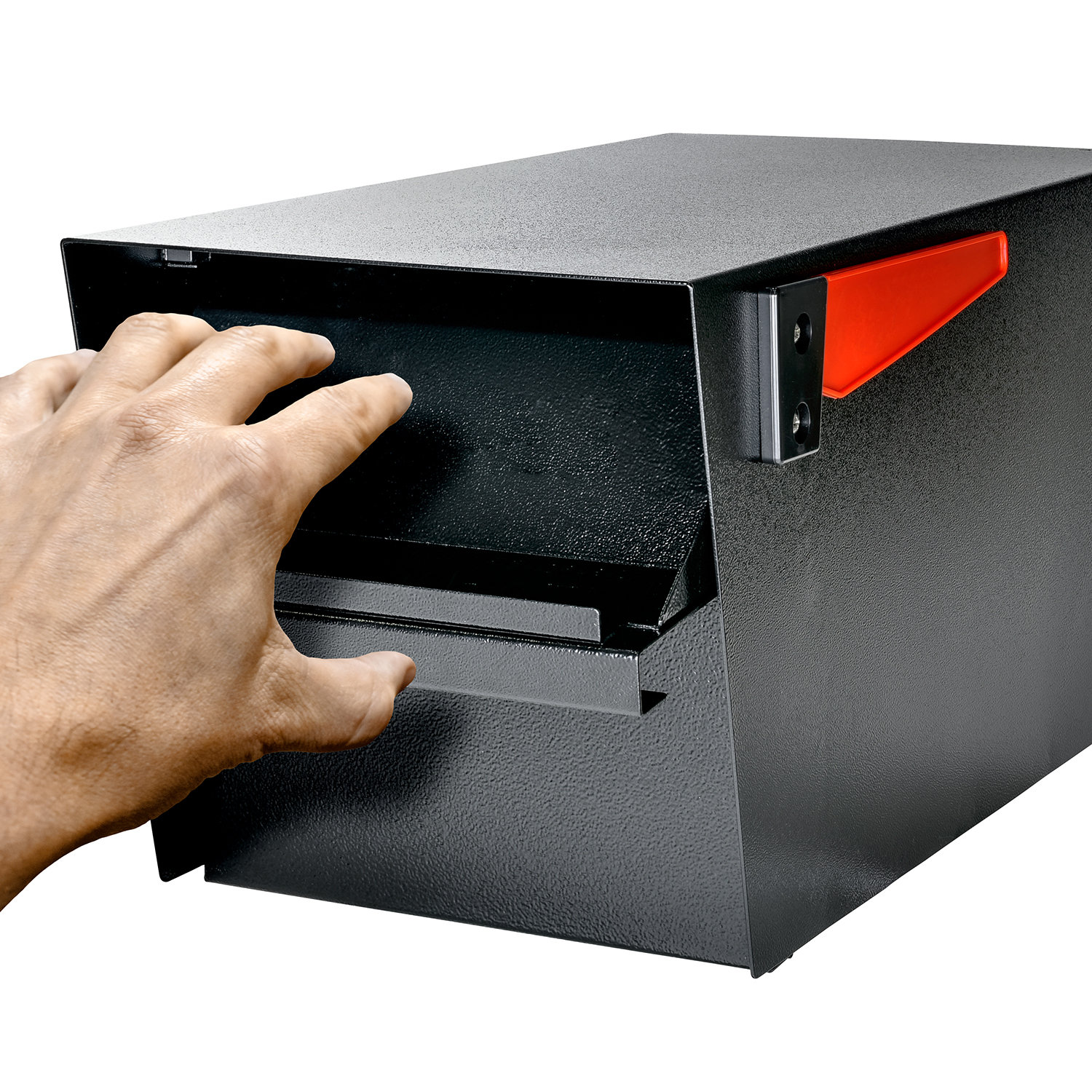Mail Boss Street Safe Latitude Front Rear Access Locking Post