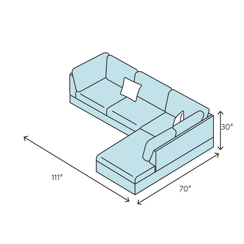 Orren Ellis Hackman Right Hand Facing Sleeper Sectional Wayfair