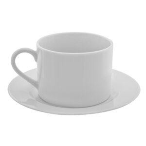 Lacon 8 oz. Teacup and Saucer (Set of 6)