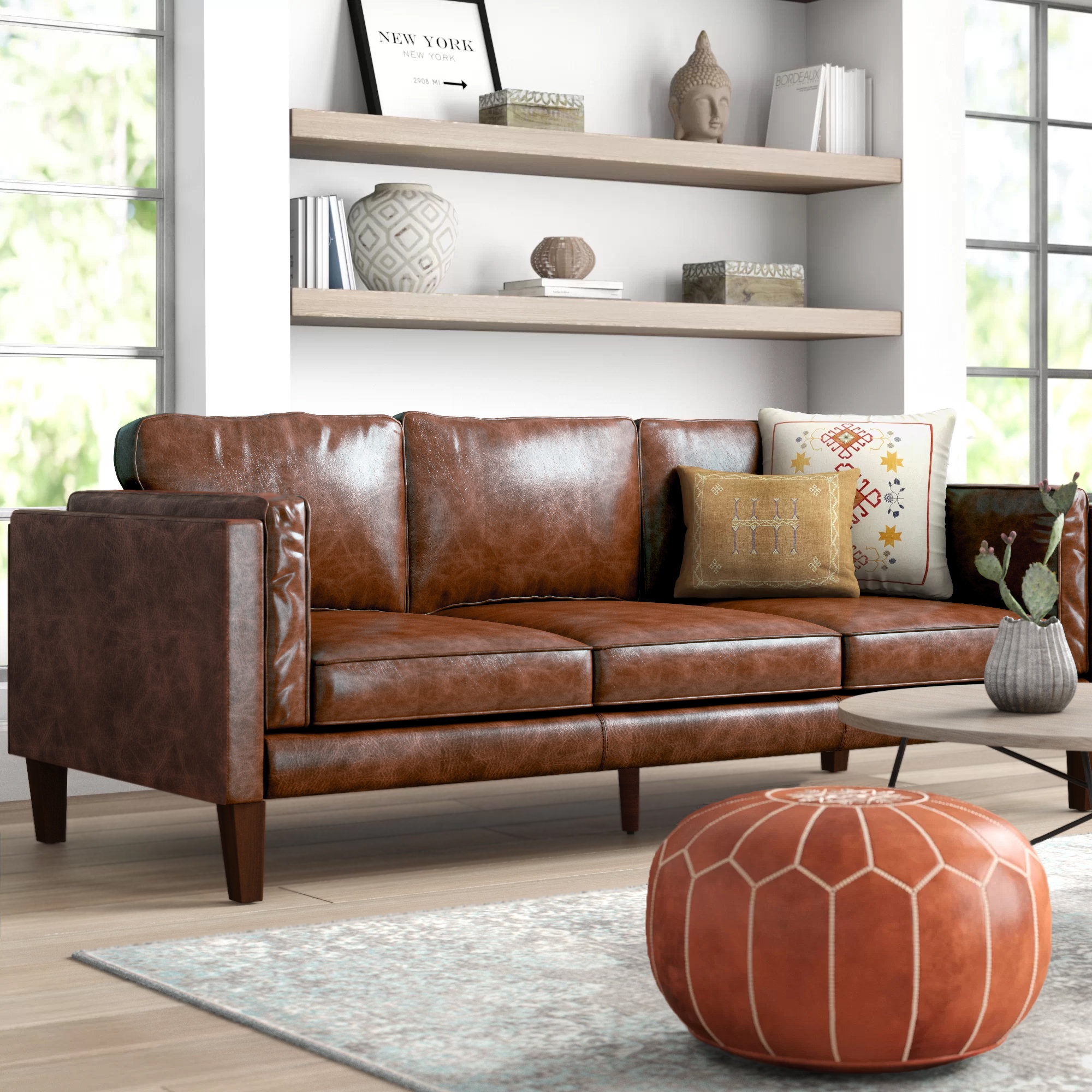 Cleaning 101 How To Clean A Leather Sofa Wayfair