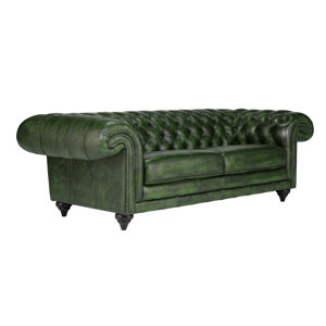 3-Sitzer Sofa Clifton aus Echtleder von Massivum