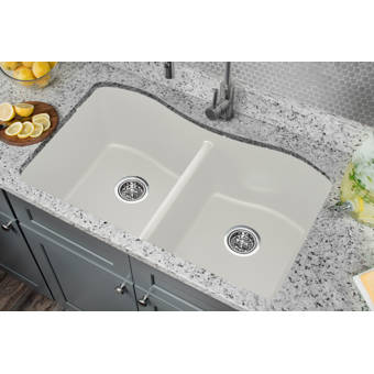 Barclay Jolie Farmer 32 X 19 Double Basin Farmhouse Kitchen Sink Reviews Wayfair