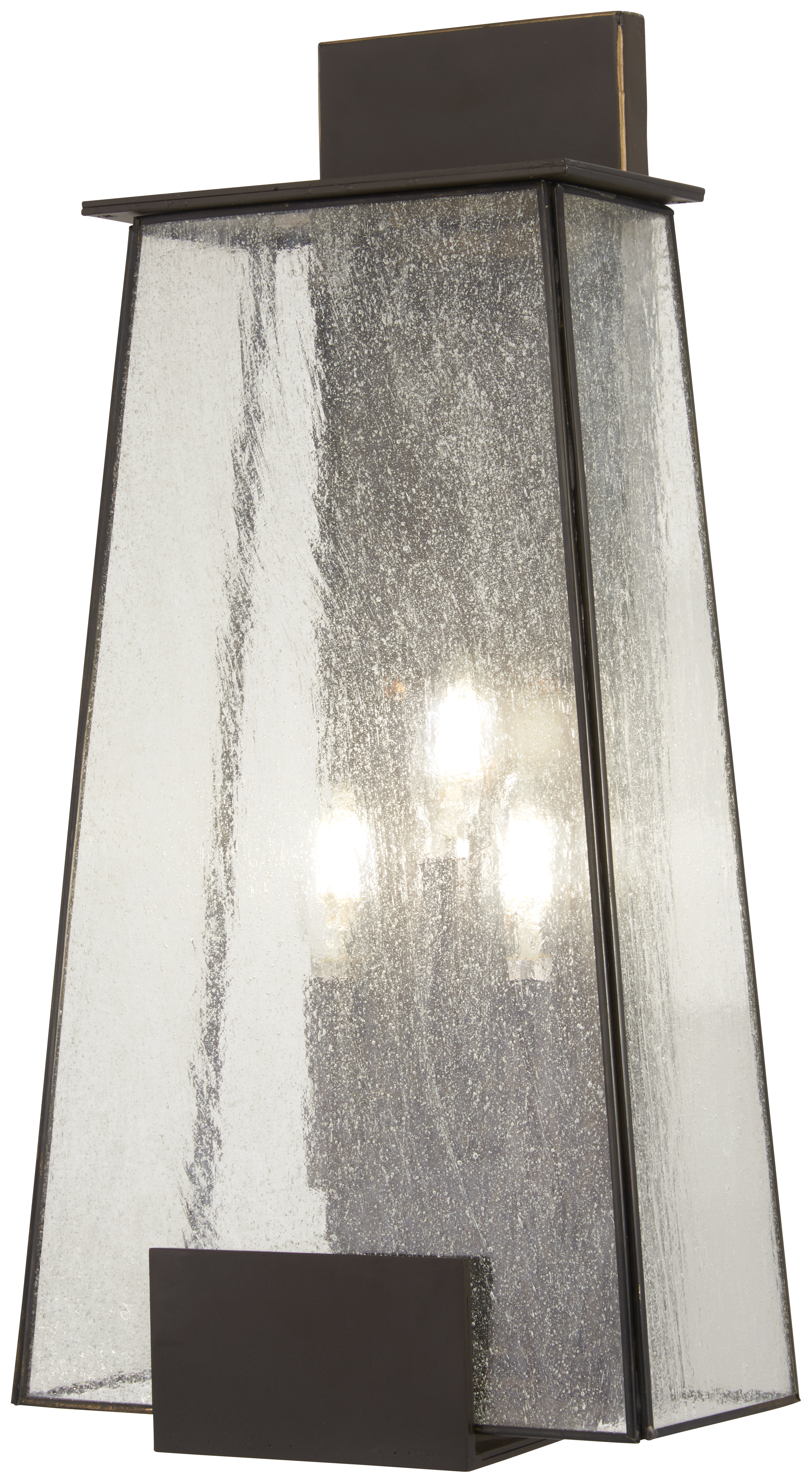 Wrought Studio Williamsville 3 Light Outdoor Flush Mount With