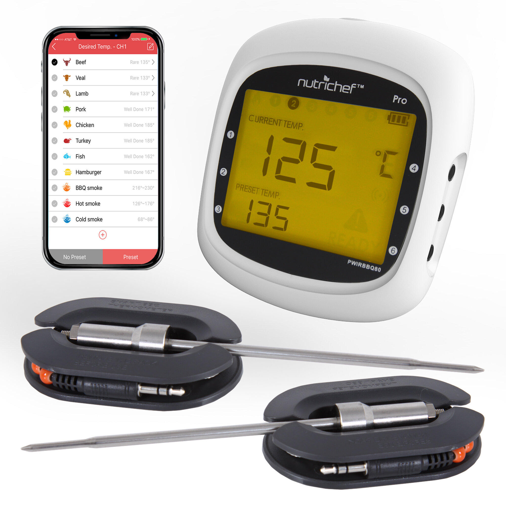 wireless digital thermometer