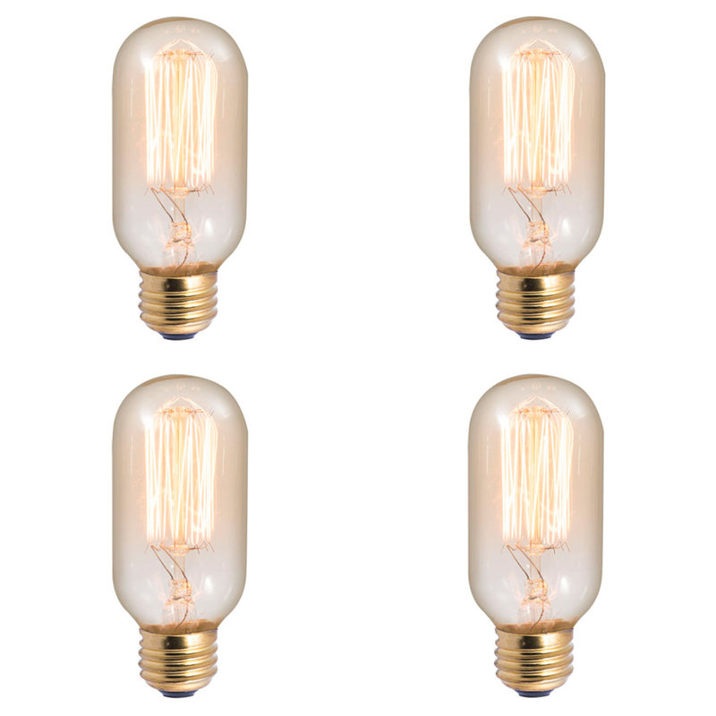 Bulbrite Industries 40 Watt, T14 Incandescent, Dimmable Light Bulb
