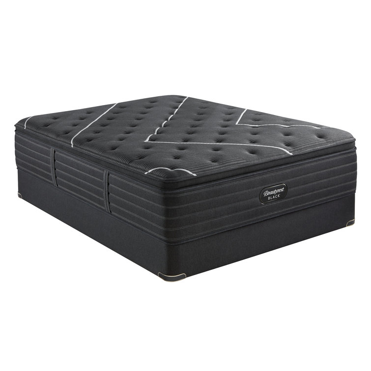 Beautyrest Black 16'' Plush Mattress and Box Spring