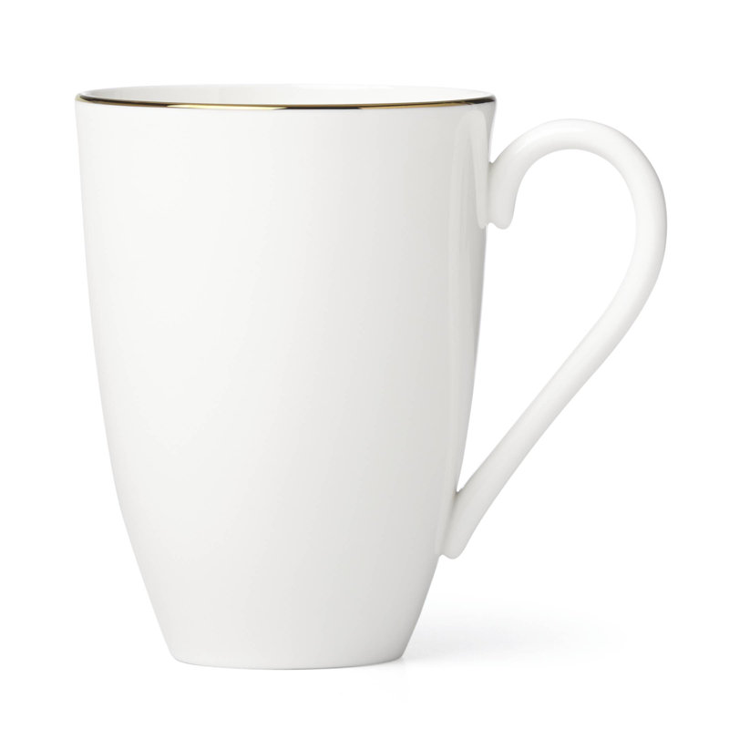 white bone china mug