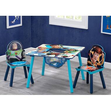 Disney Frozen Delta Children Kids Chair Set and Table 2 Chairs Included 