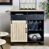 Cole Grey Bar Carts You Ll Love In 2020 Wayfair
