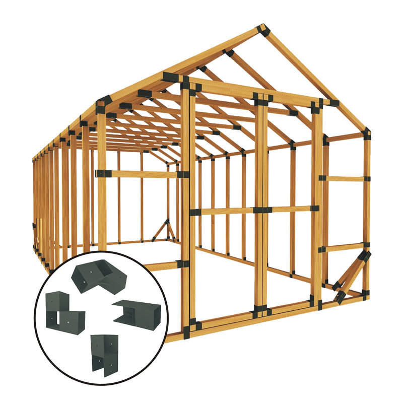 E Z Frames 10 Ft W X 20 Ft D Greenhouse Kit Reviews Wayfair
