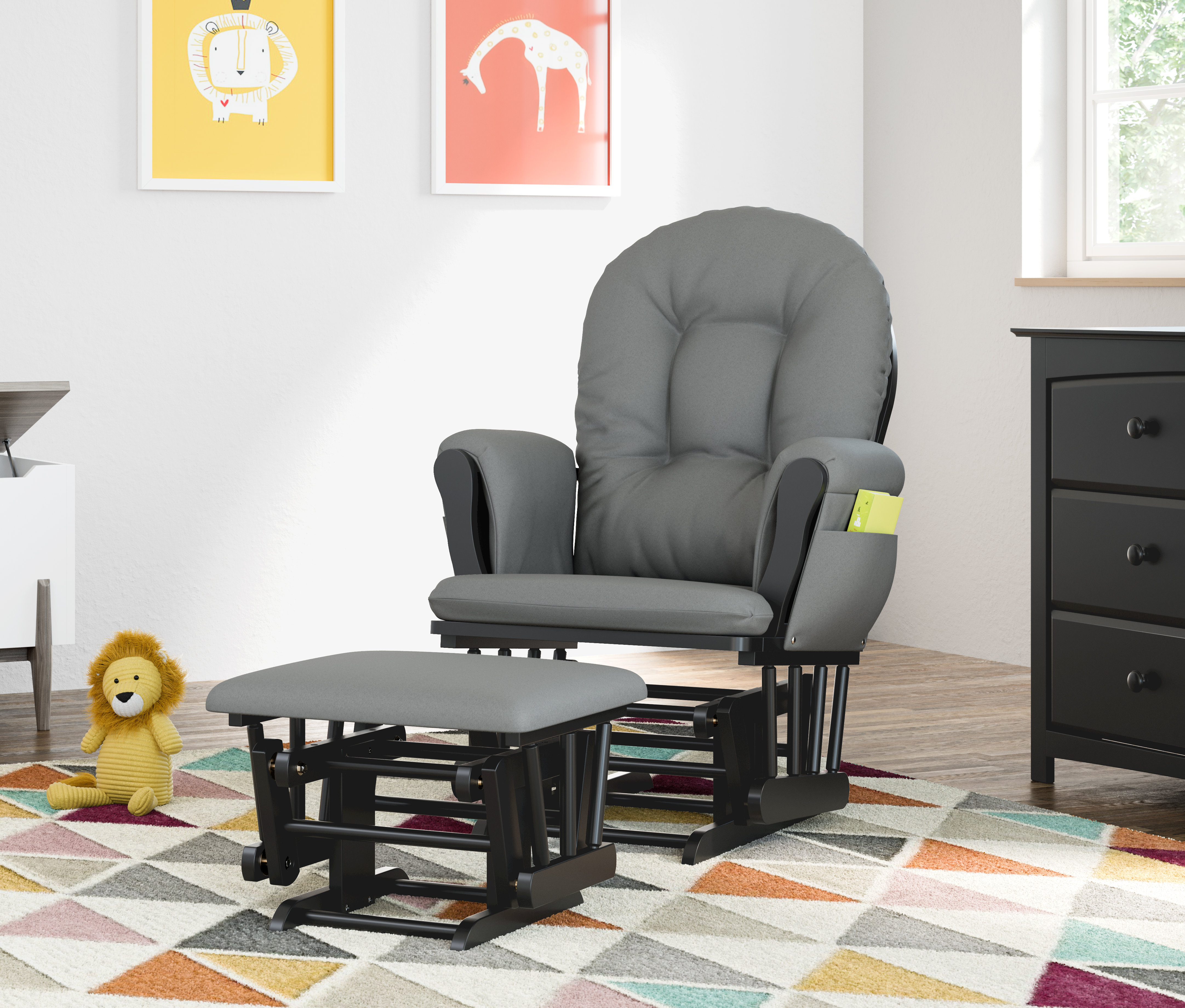 griffin glider and ottoman