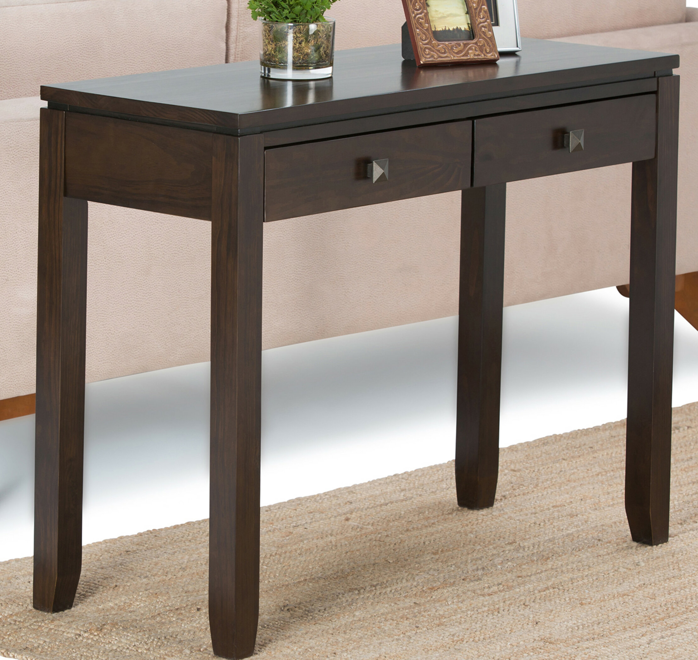 38 tall console table