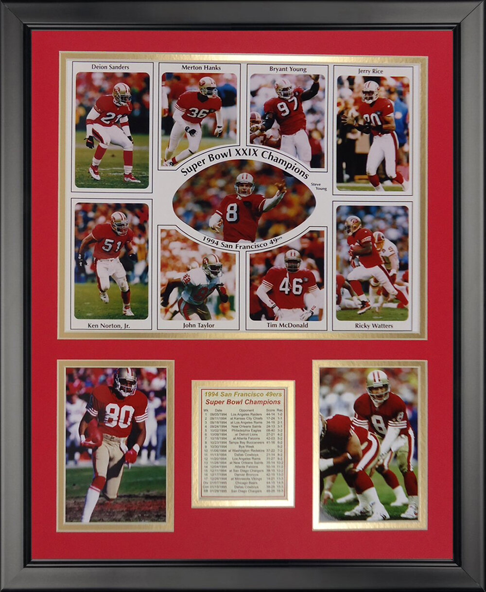 San Francisco 49ers Framed 20 x 24 2019 NFC Champions Collage